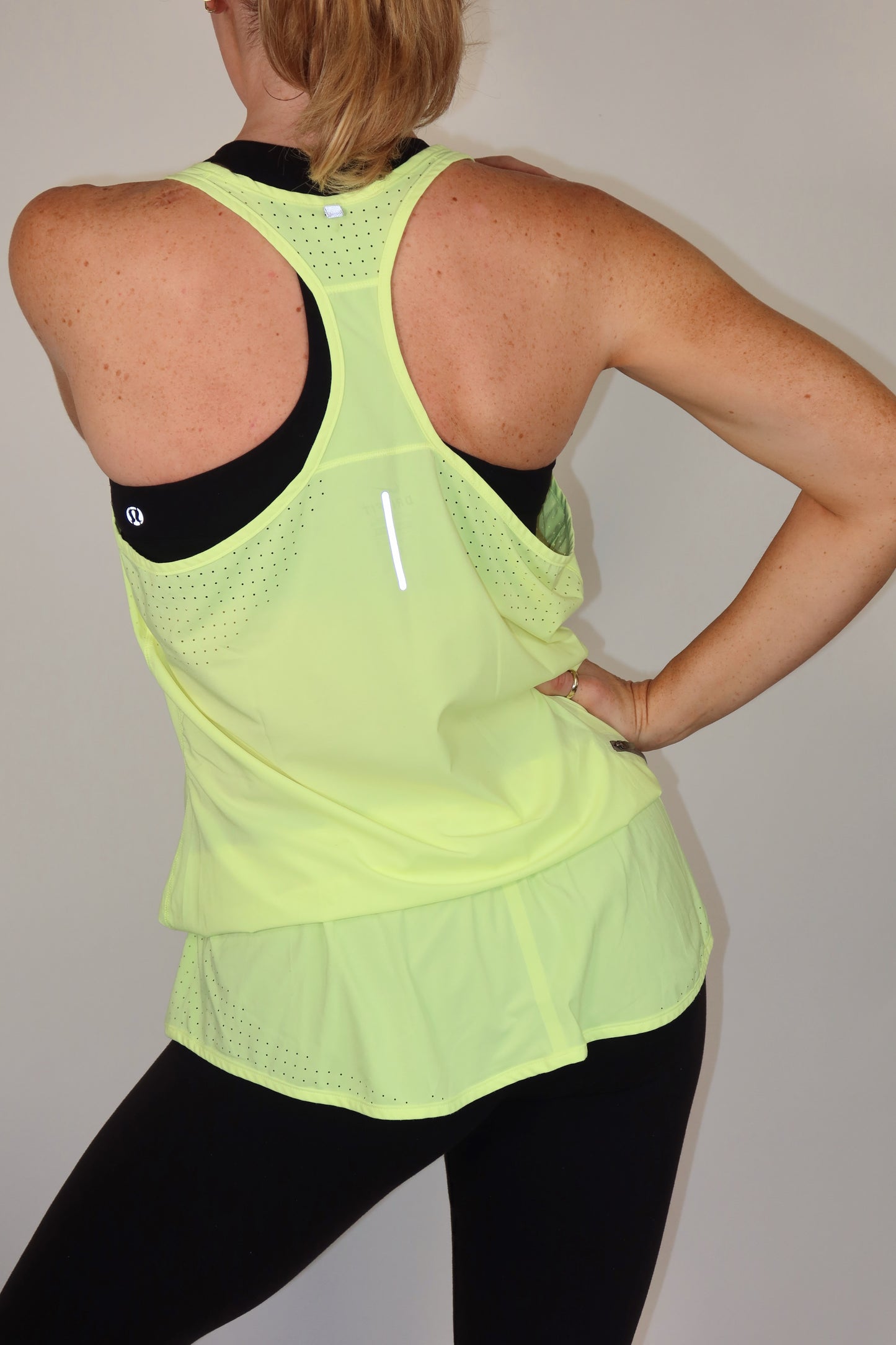 nike cinched running tank
