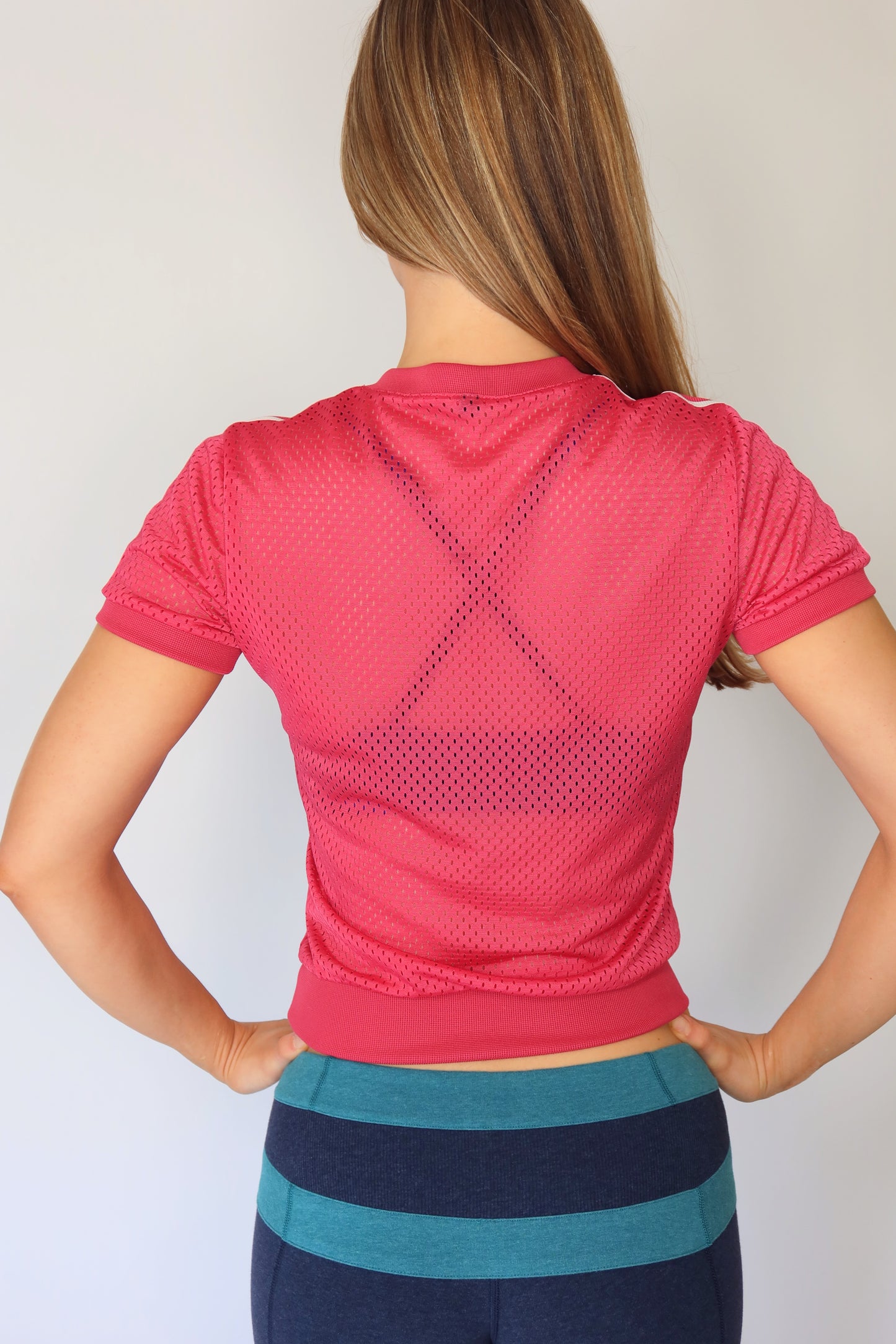 adidas pink shirt