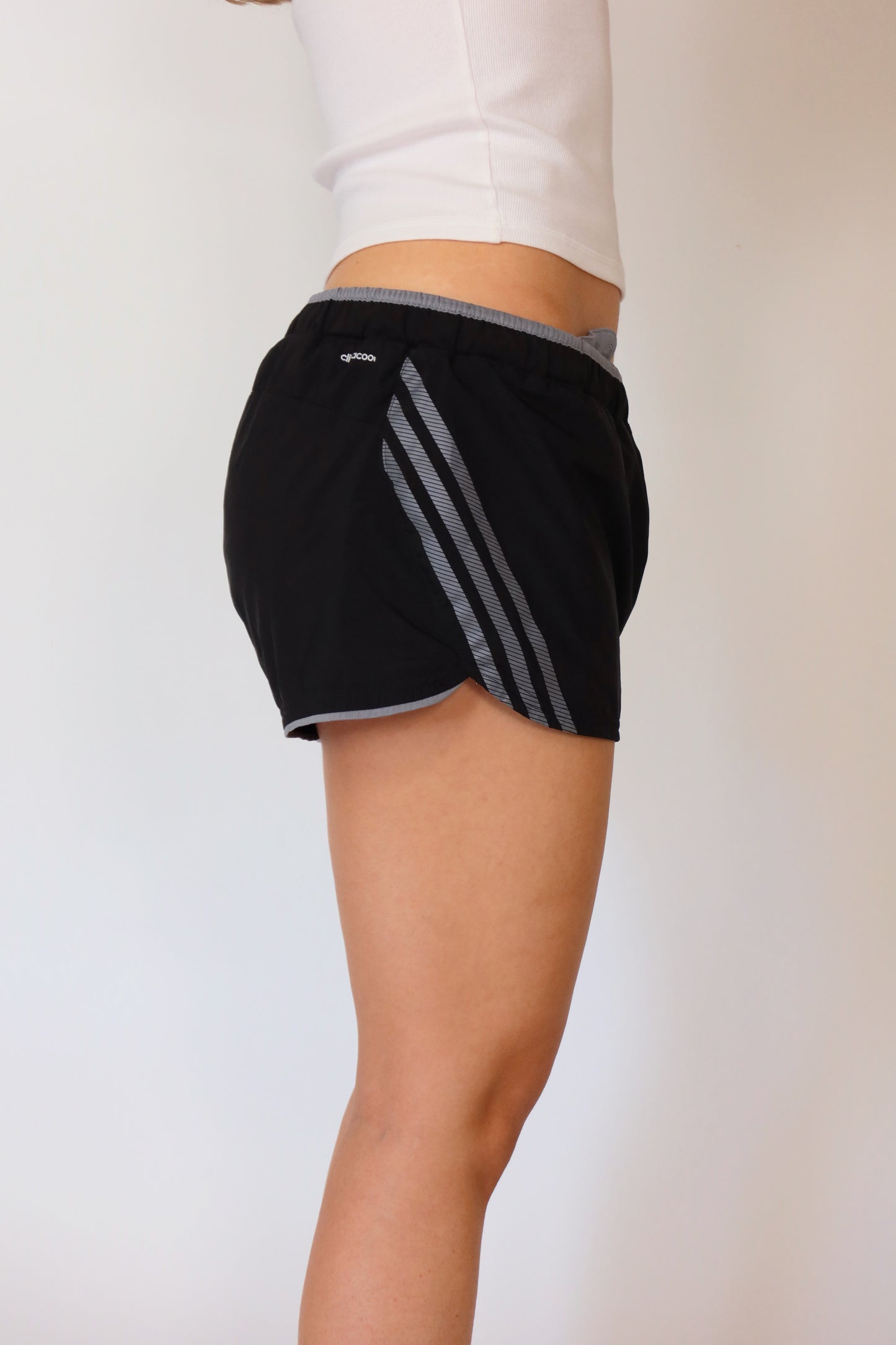 adidas black and grey shorts