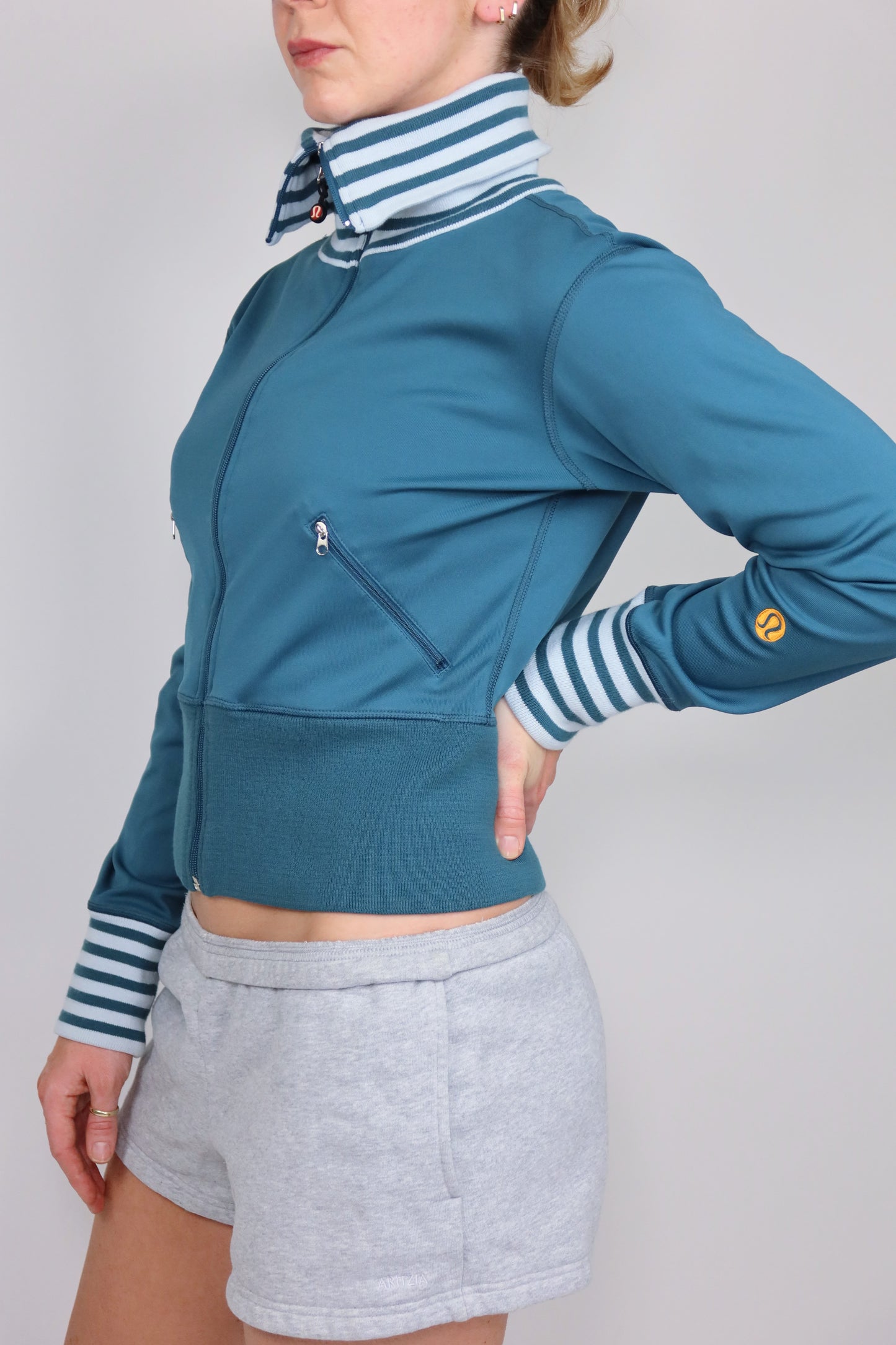 lululemon striped jacket