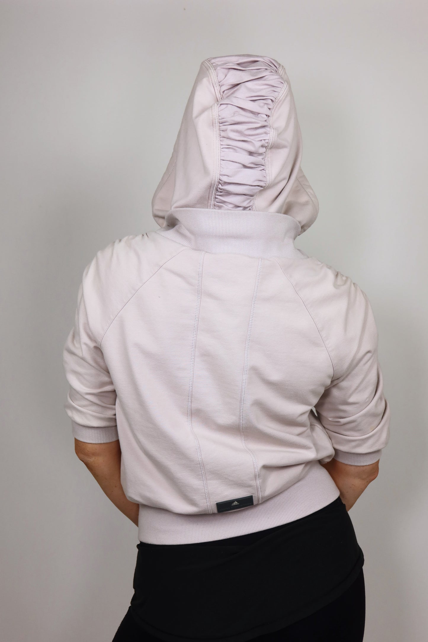 adidas by stella mccartney zip-up hoodie