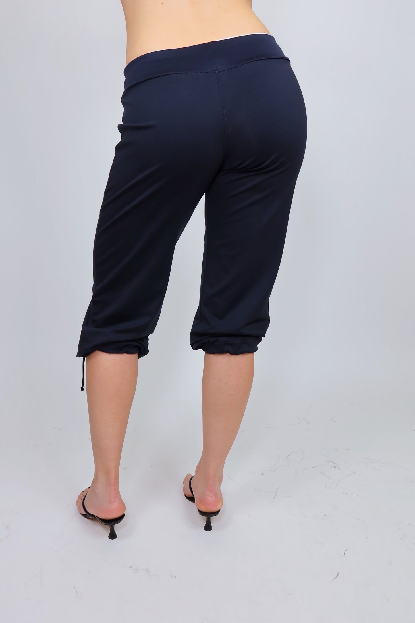 adidas dark navy capris