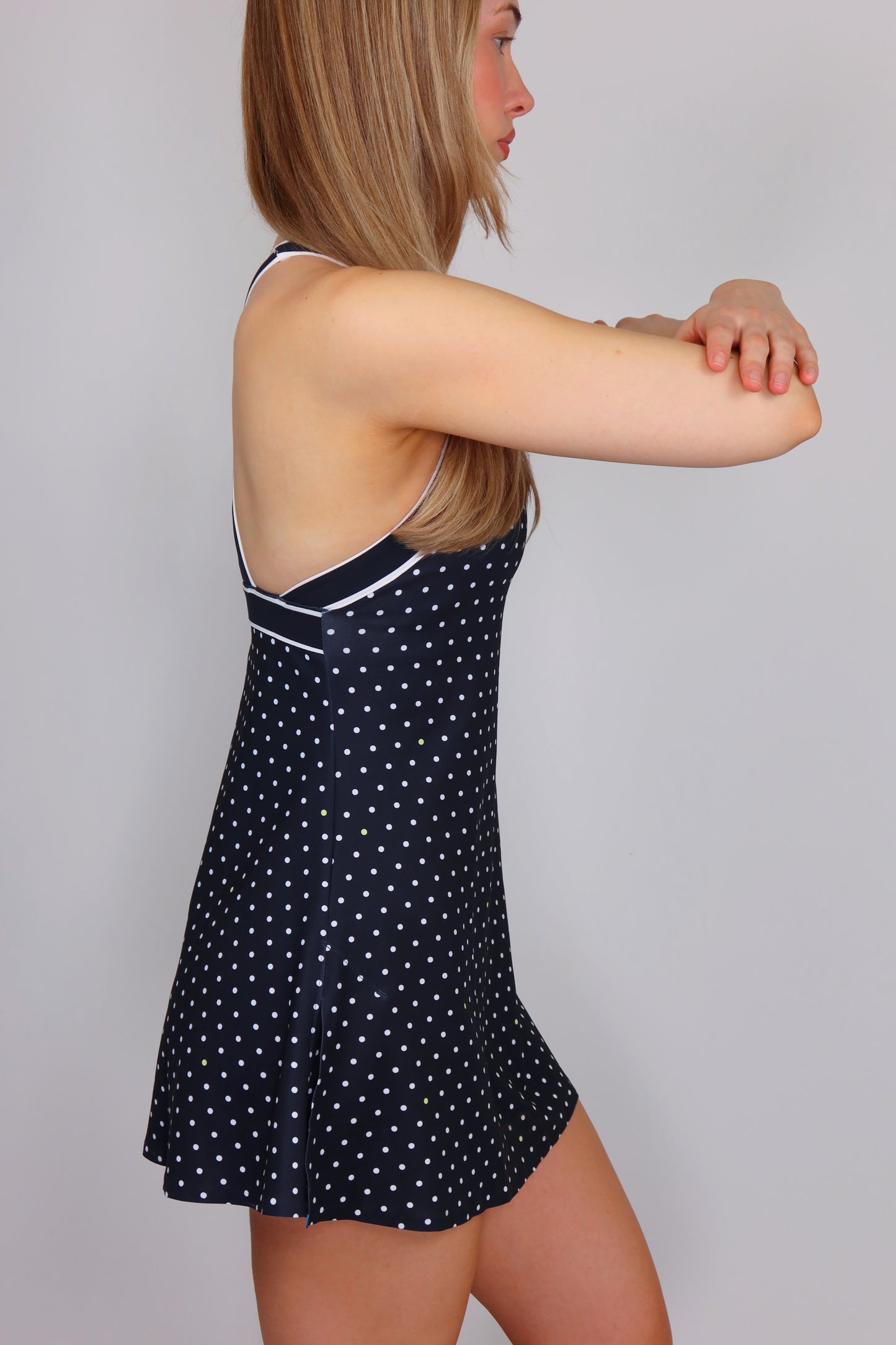 new balance polka dot tennis dress