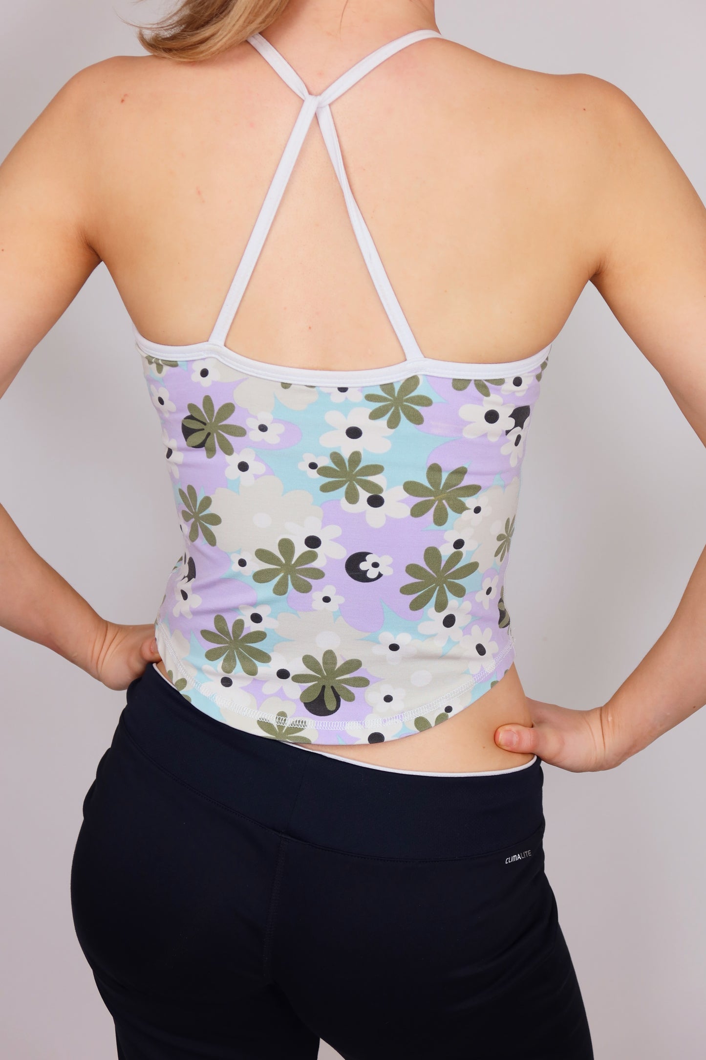 lululemon floral halter top