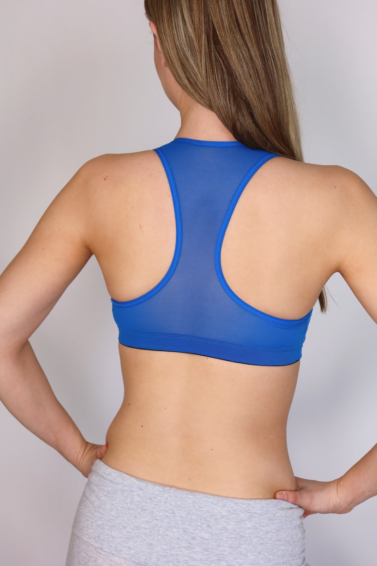 lululemon blue plunge bra