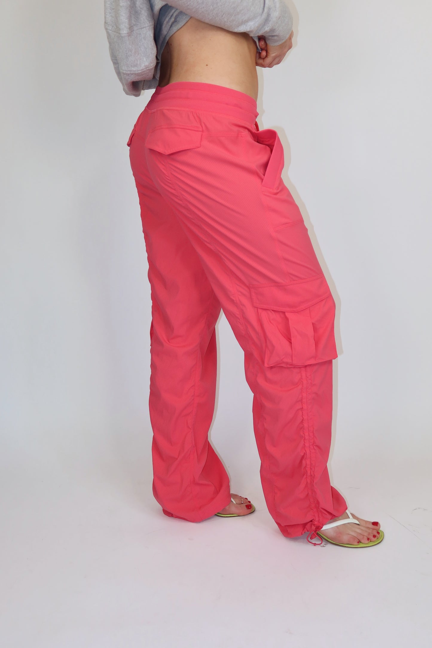 lululemon pink cargo pants