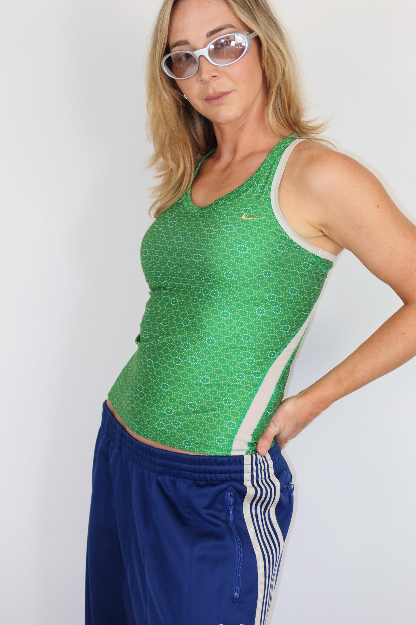 nike green top