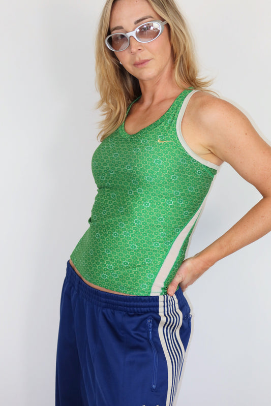 nike green top