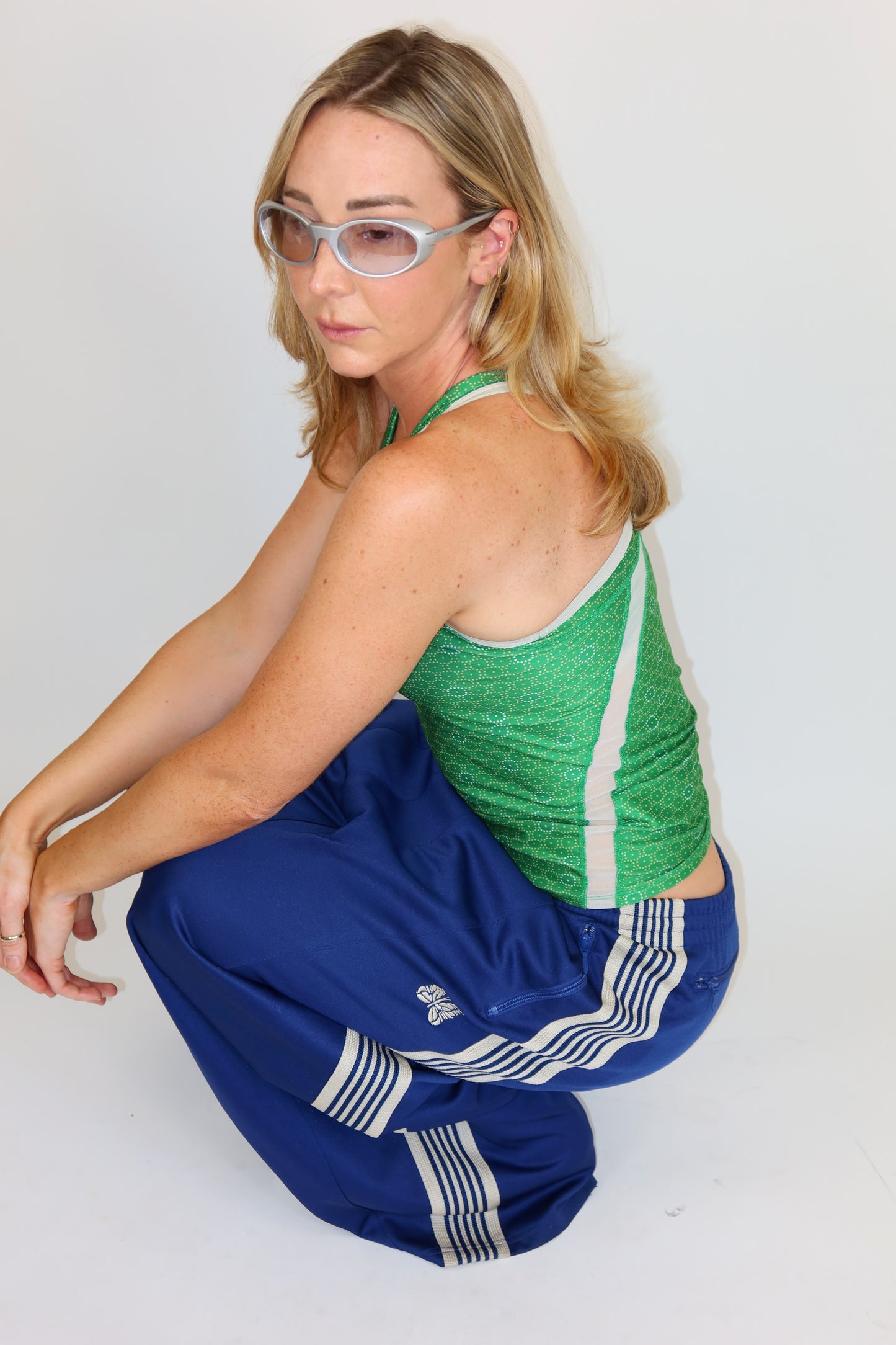 nike green top