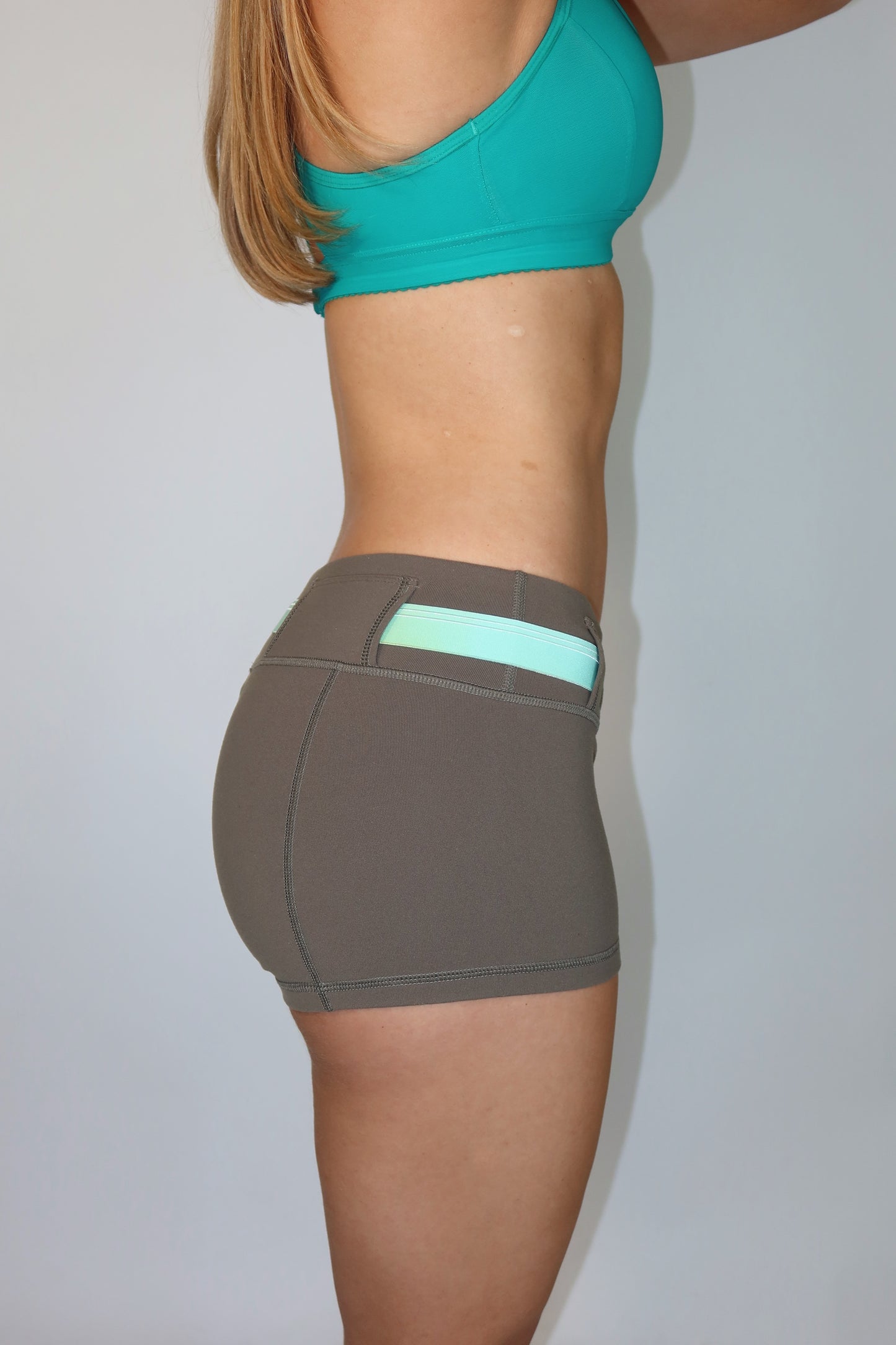 lululemon belt mini shorts