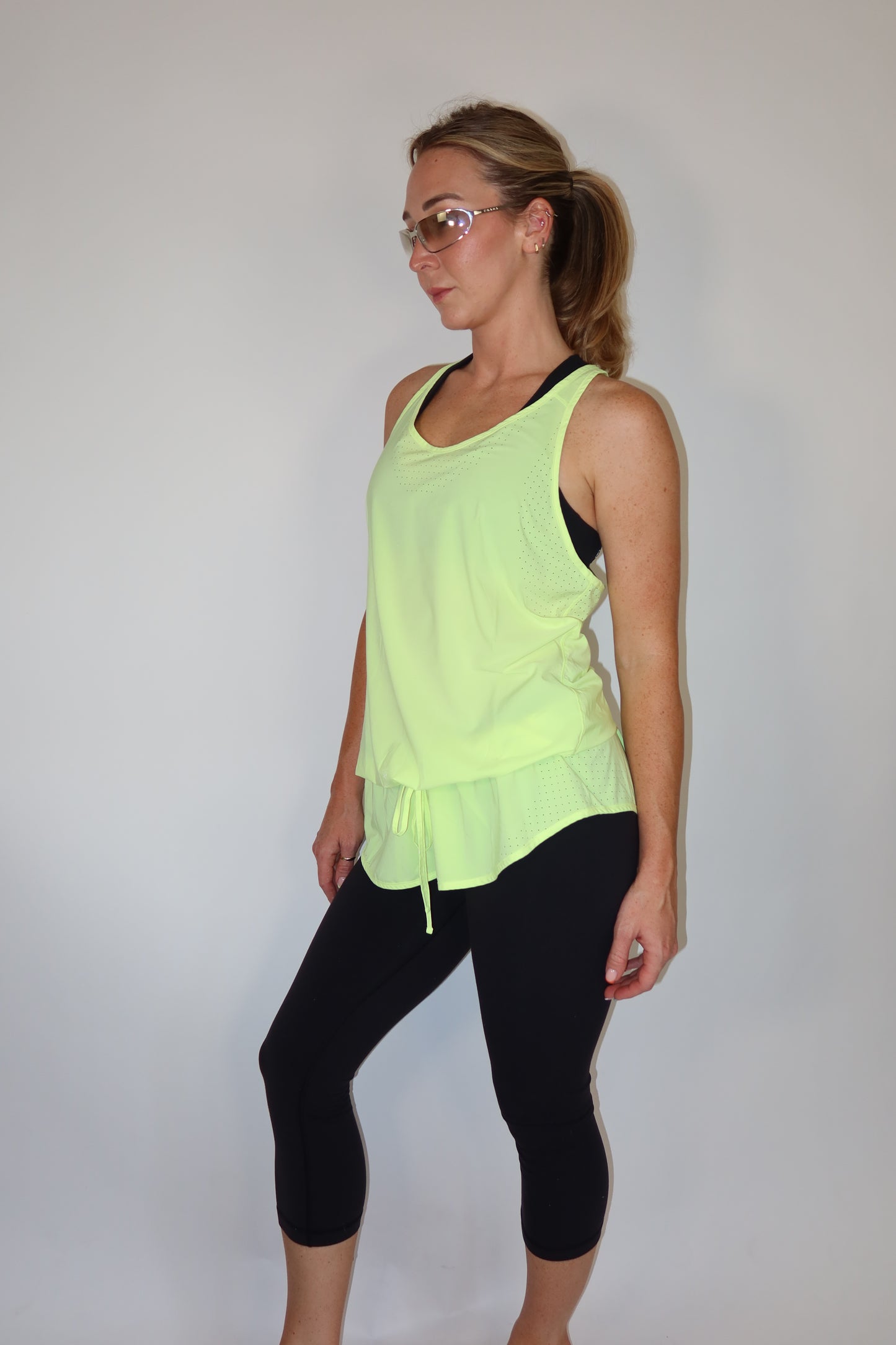 nike cinched running tank