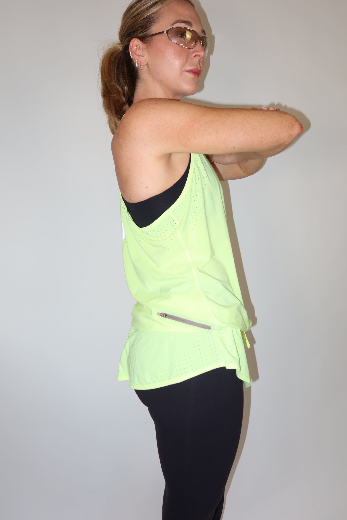 nike cinched running tank