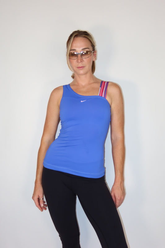 nike asymmetric top
