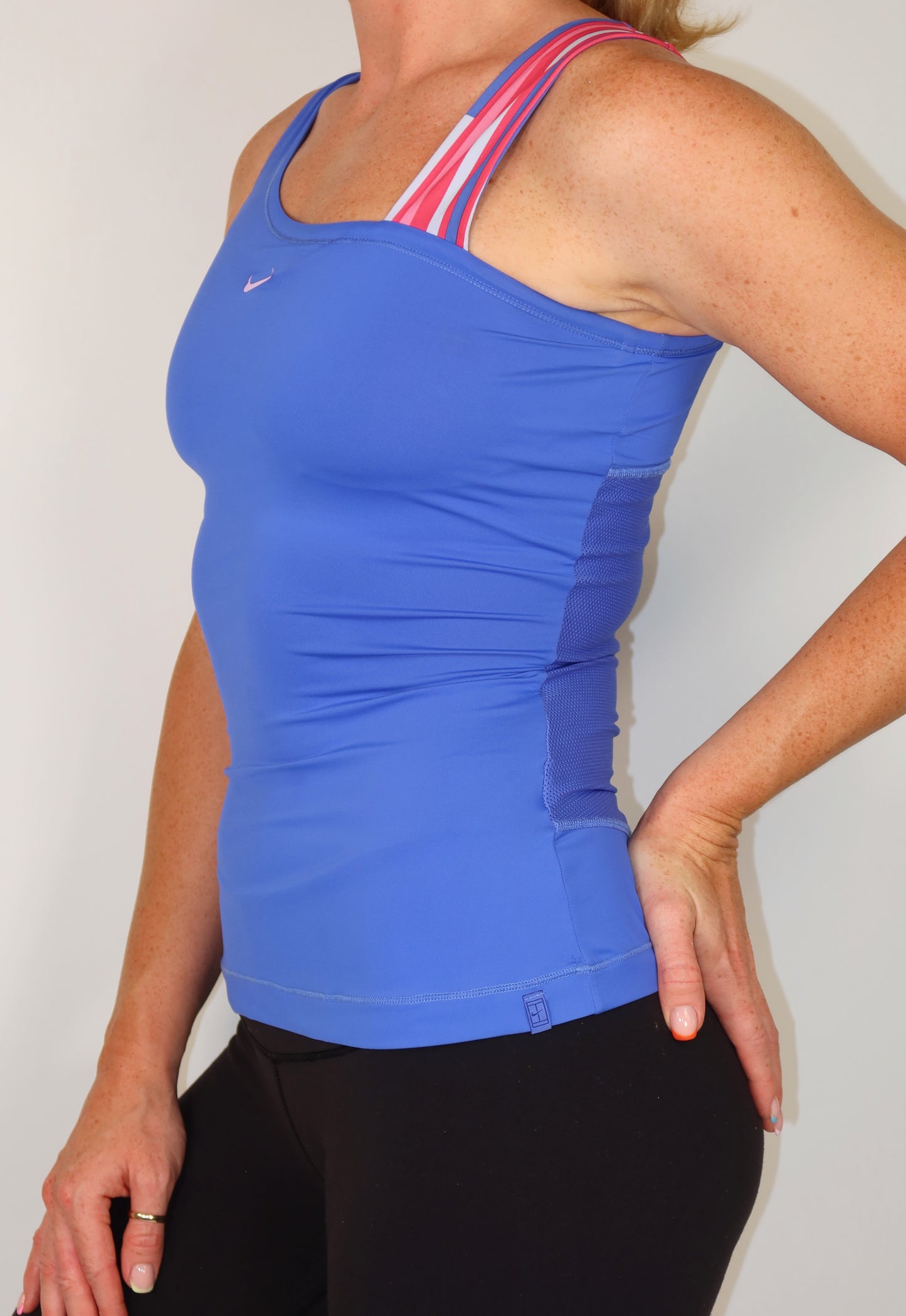 nike asymmetric top